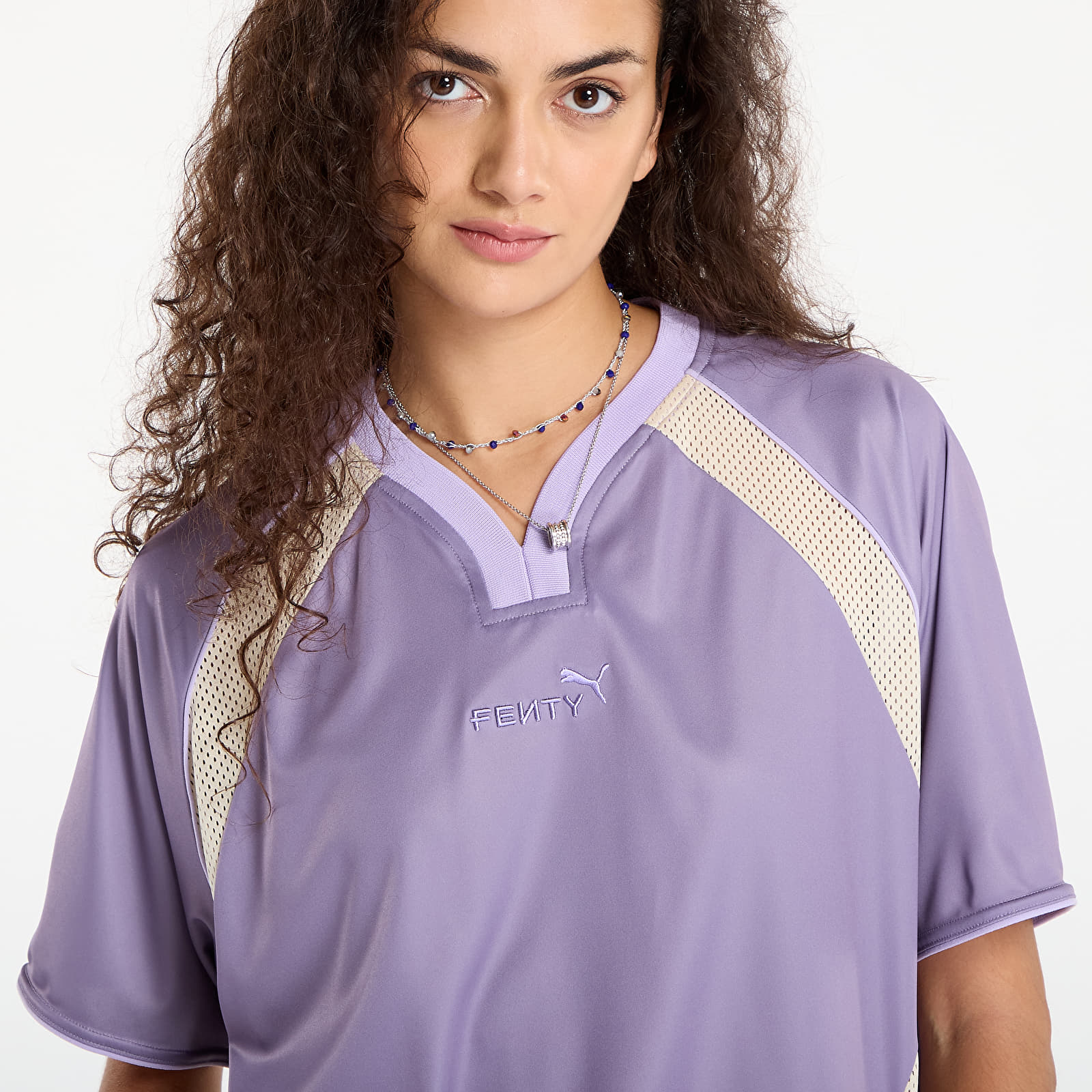 Trikók PUMA x FENTY Shortsleeve Jersey UNISEX Pale Plum