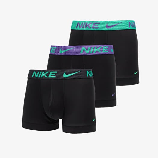 Nike DRI-FIT Essential Micro Trunk 3-Pack Black