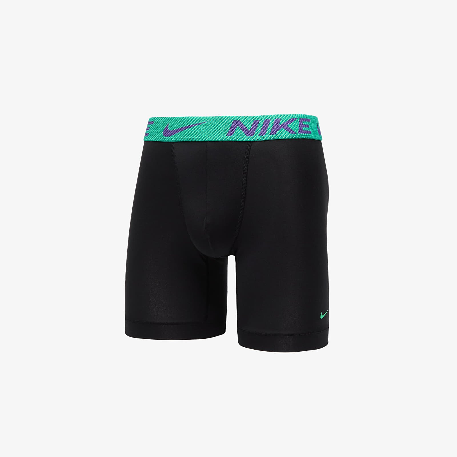 Férfi boxeralsók Nike DRI-FIT Essential Micro Boxer Brief Long 3-Pack Black