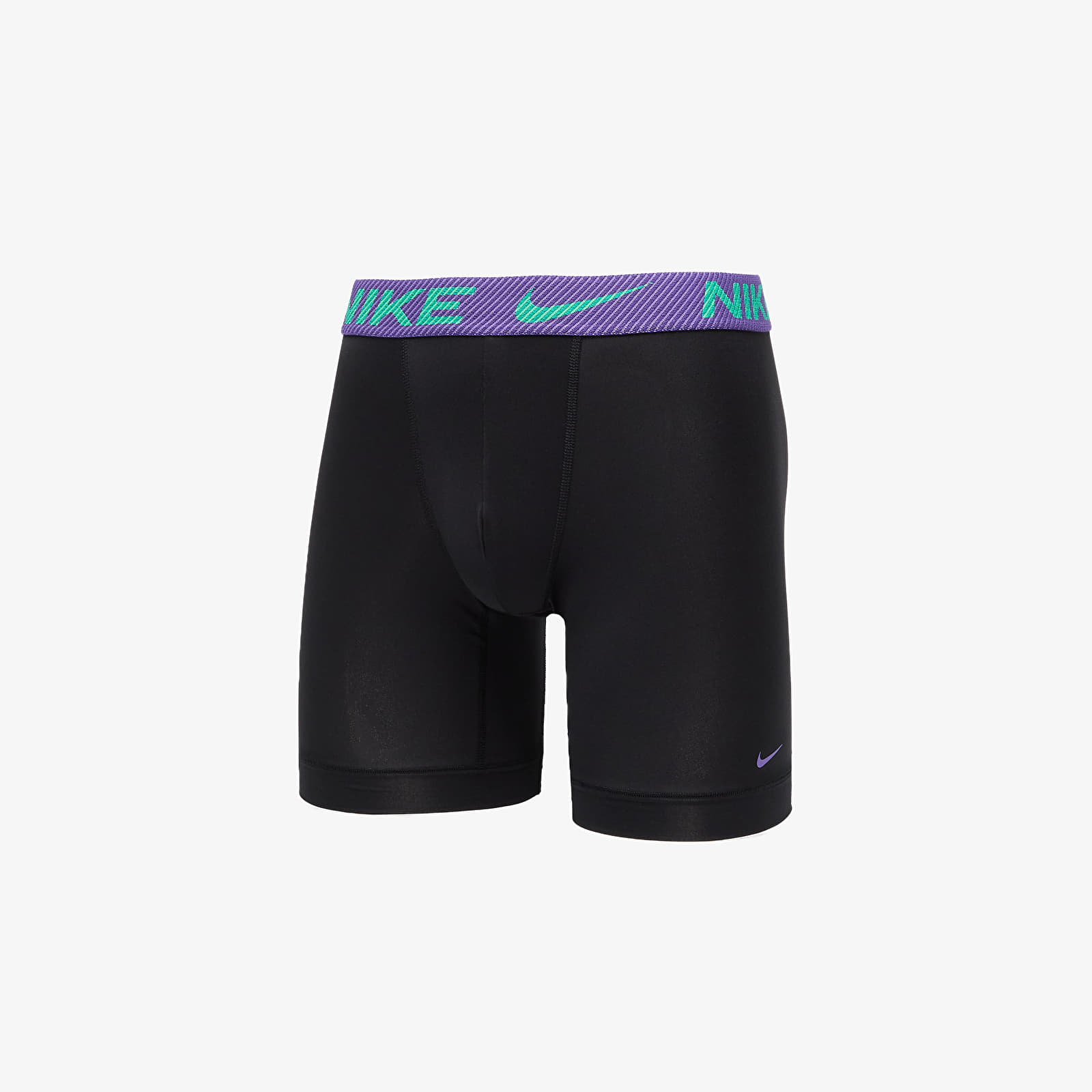 Férfi boxeralsók Nike DRI-FIT Essential Micro Boxer Brief Long 3-Pack Black
