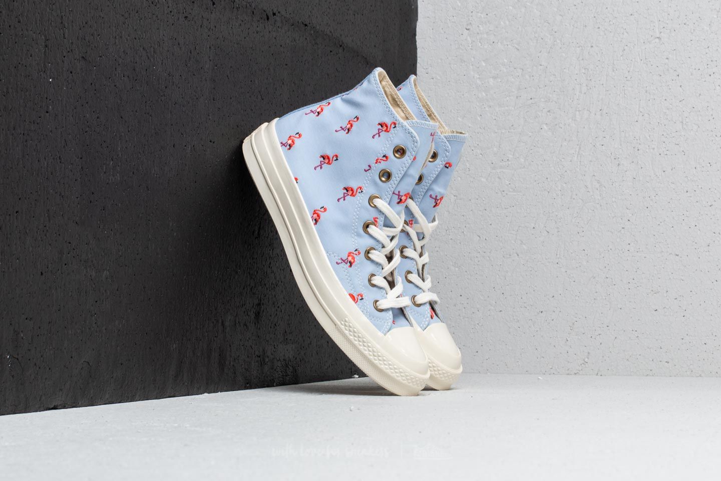 Women's shoes Converse Chuck Taylor All Star 70 Hi Blue Chill/ Pale Coral/ Egret