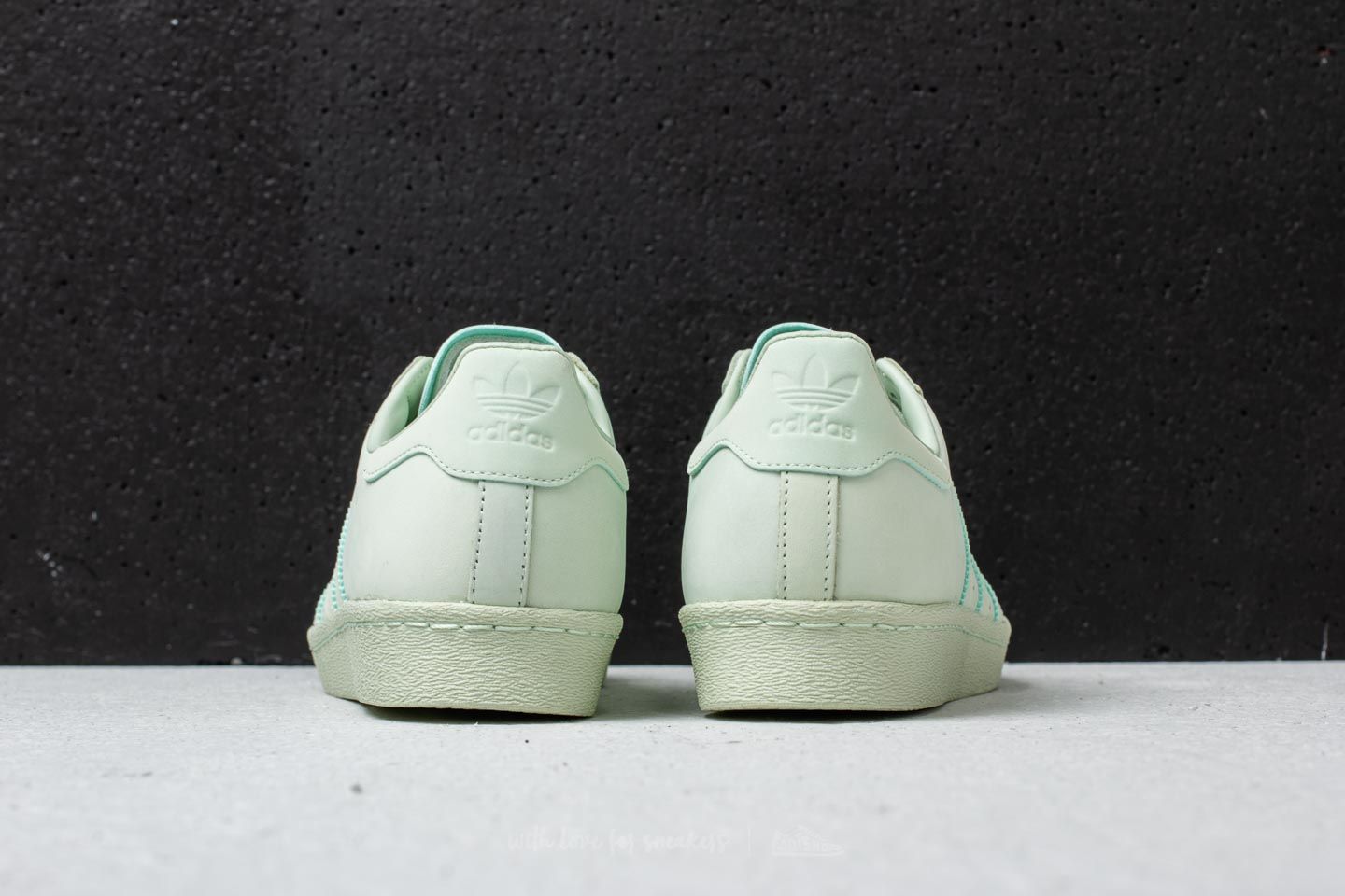 Мъжки кецове и обувки adidas Superstar 80s Aero Green/ Aero Green/ Aero Green