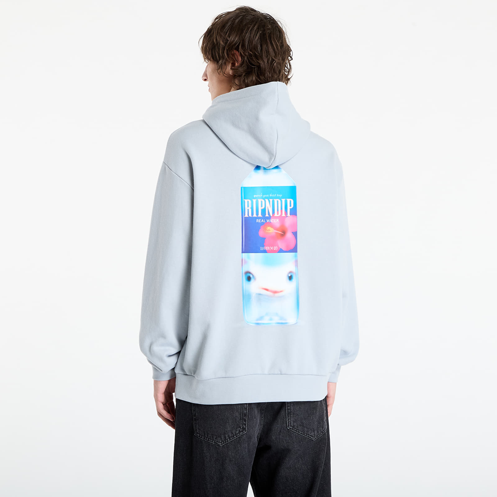 Hoodies and sweatshirts RIPNDIP Real Water Hoodie Powder Blue