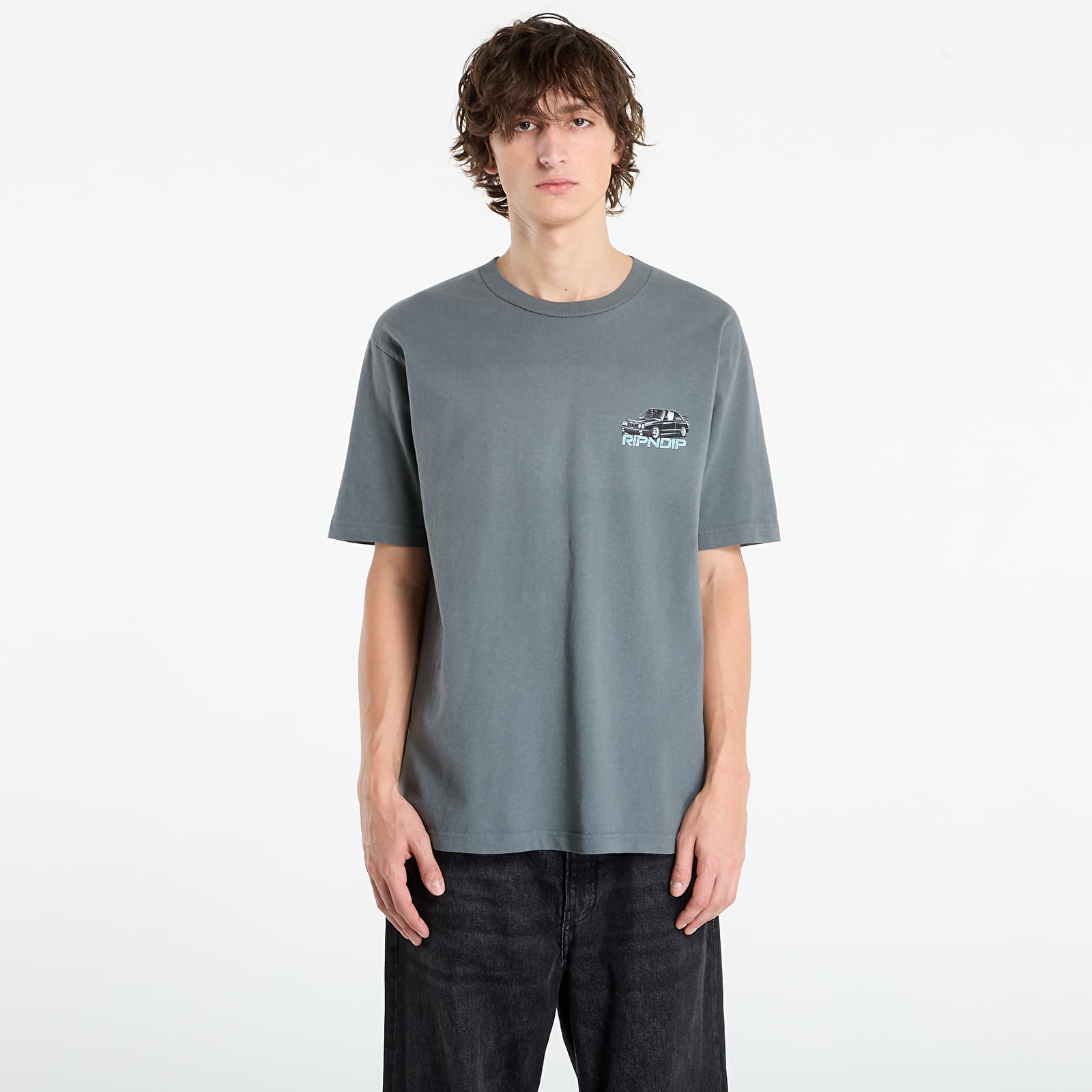 T-Shirts RIPNDIP Vroom Vroom Tee Charcoal