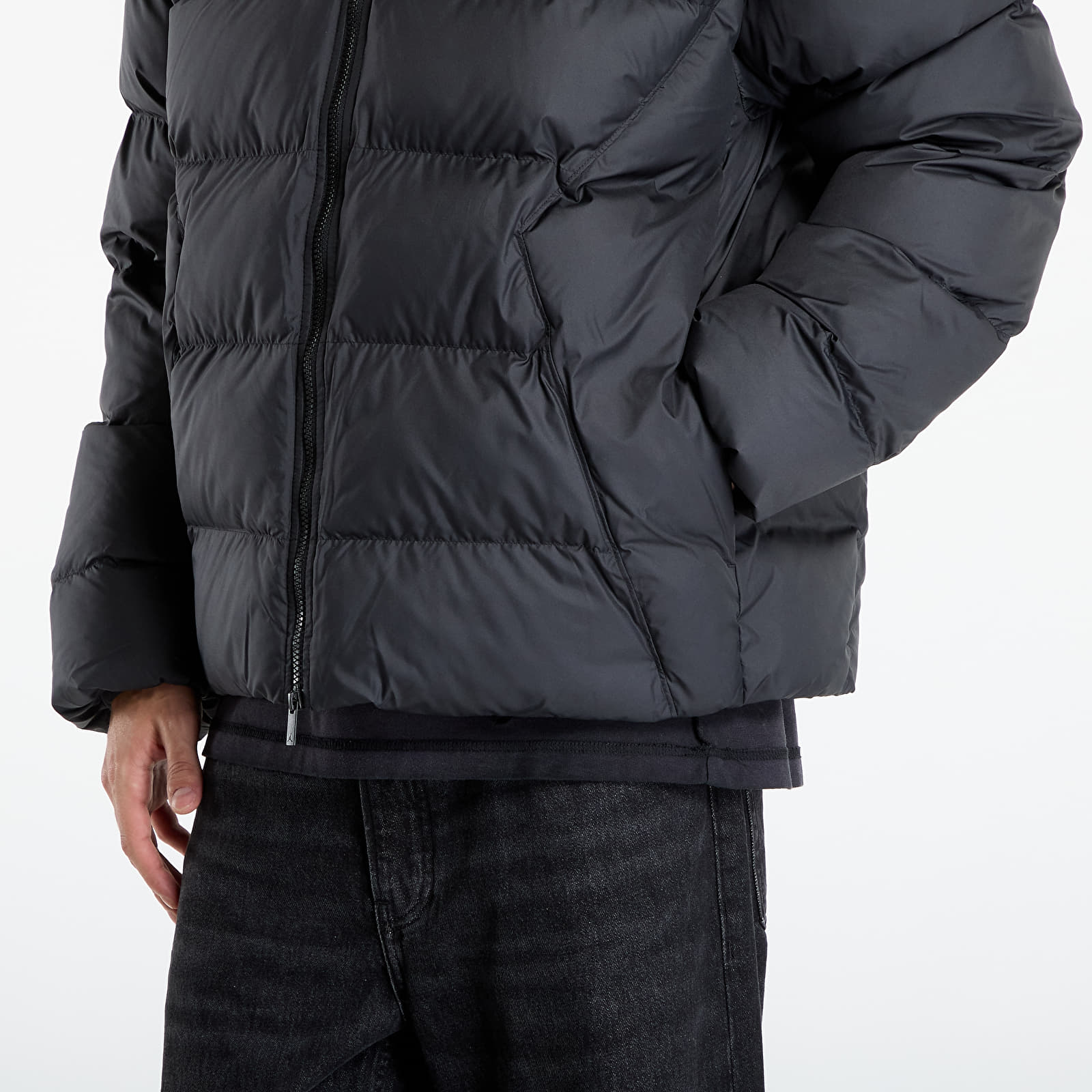 Jakas Jordan Brooklyn Men's Puffer Jacket Black/ White