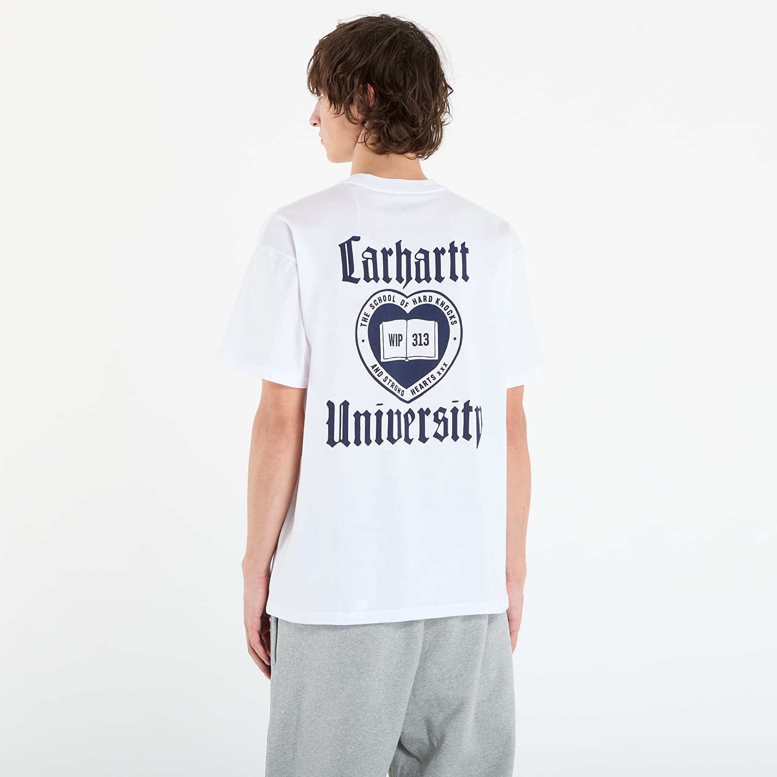 T-shirts Carhartt WIP S/S Schooling T-Shirt UNISEX White