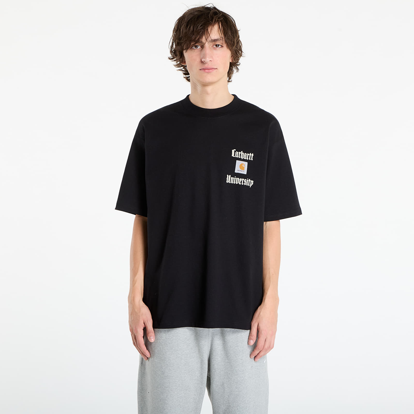 Tricou Carhartt WIP S/S Schooling Heart T-Shirt UNISEX Black L