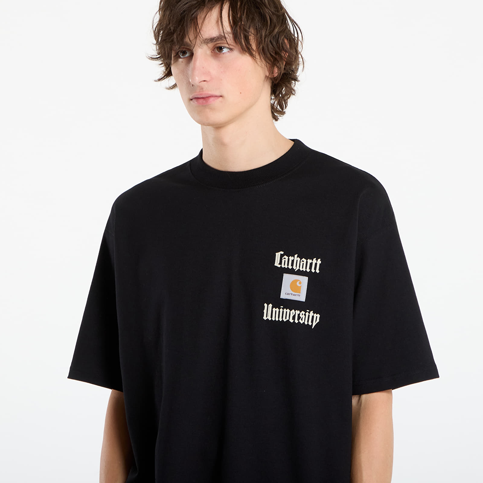 T-shirts Carhartt WIP S/S Schooling Heart T-Shirt UNISEX Black