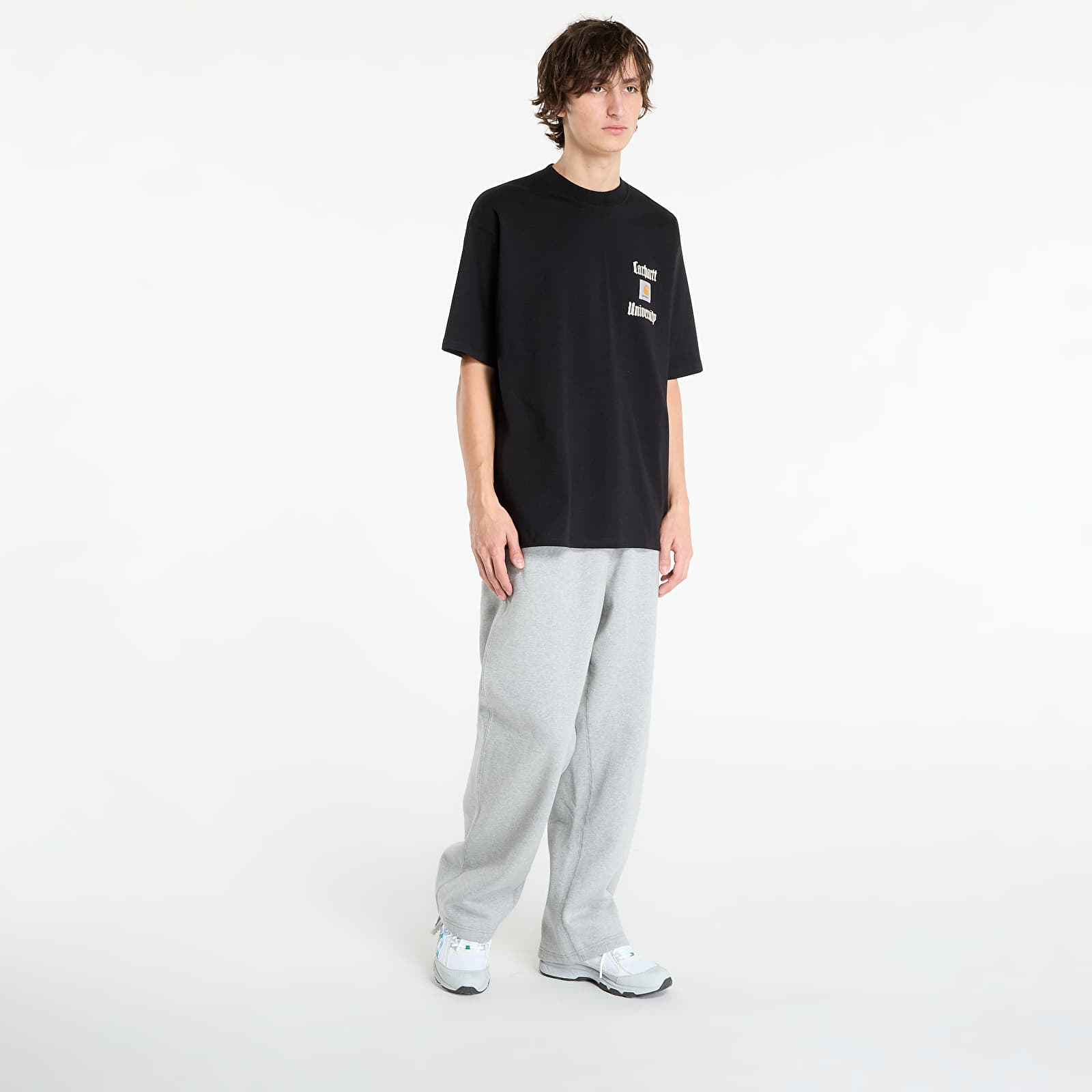 T-shirts Carhartt WIP S/S Schooling Heart T-Shirt UNISEX Black