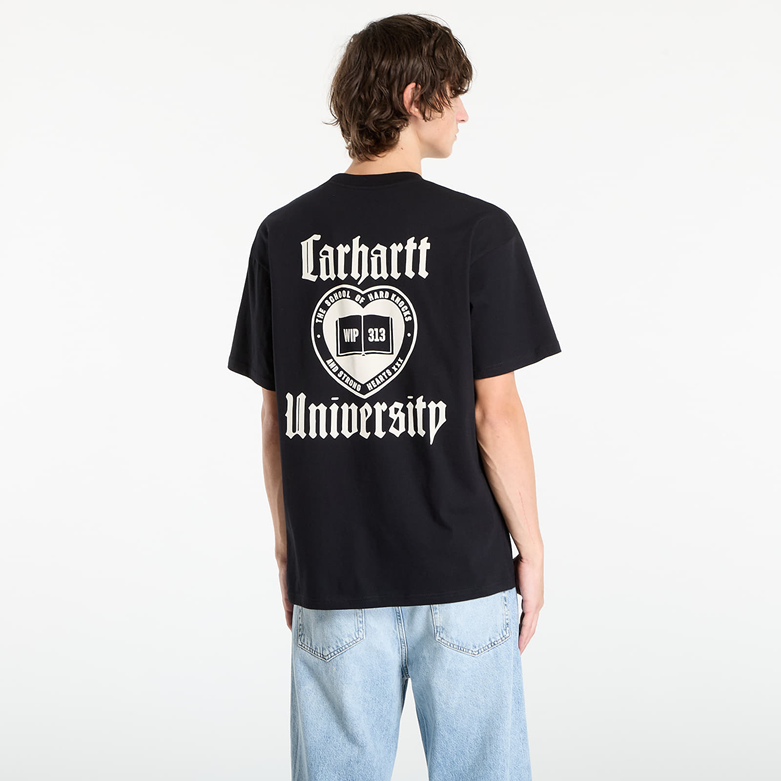 T-shirts Carhartt WIP S/S Schooling T-Shirt UNISEX Black