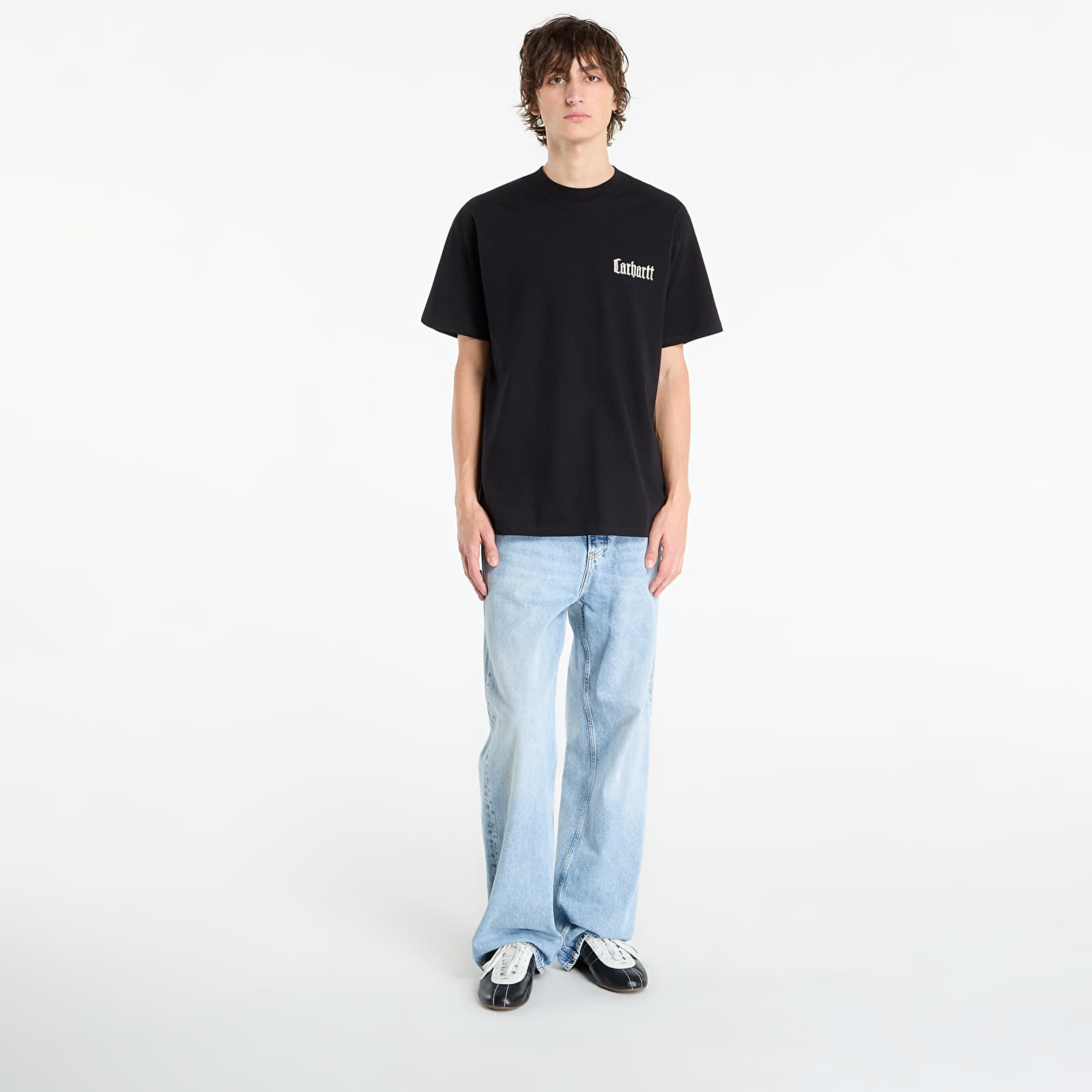 T-shirts Carhartt WIP S/S Schooling T-Shirt UNISEX Black