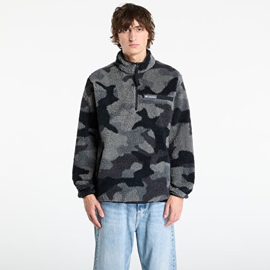 Columbia Rugged Ridge™ High Pile Half Zip Black Mod Camo