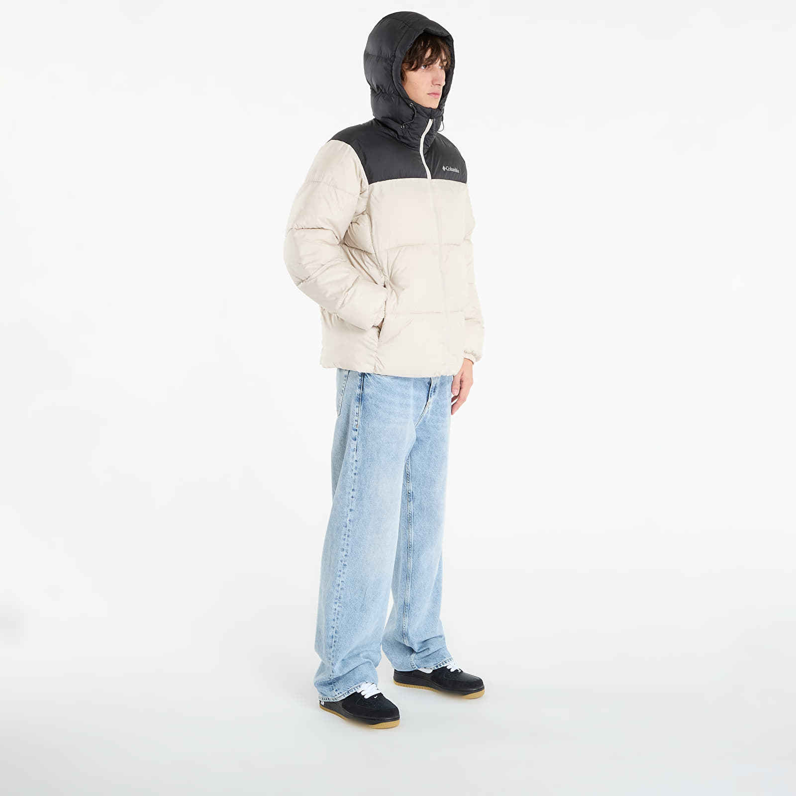 Jackets Columbia Puffect™ II Hooded Jacket Dark Stone/ Shark