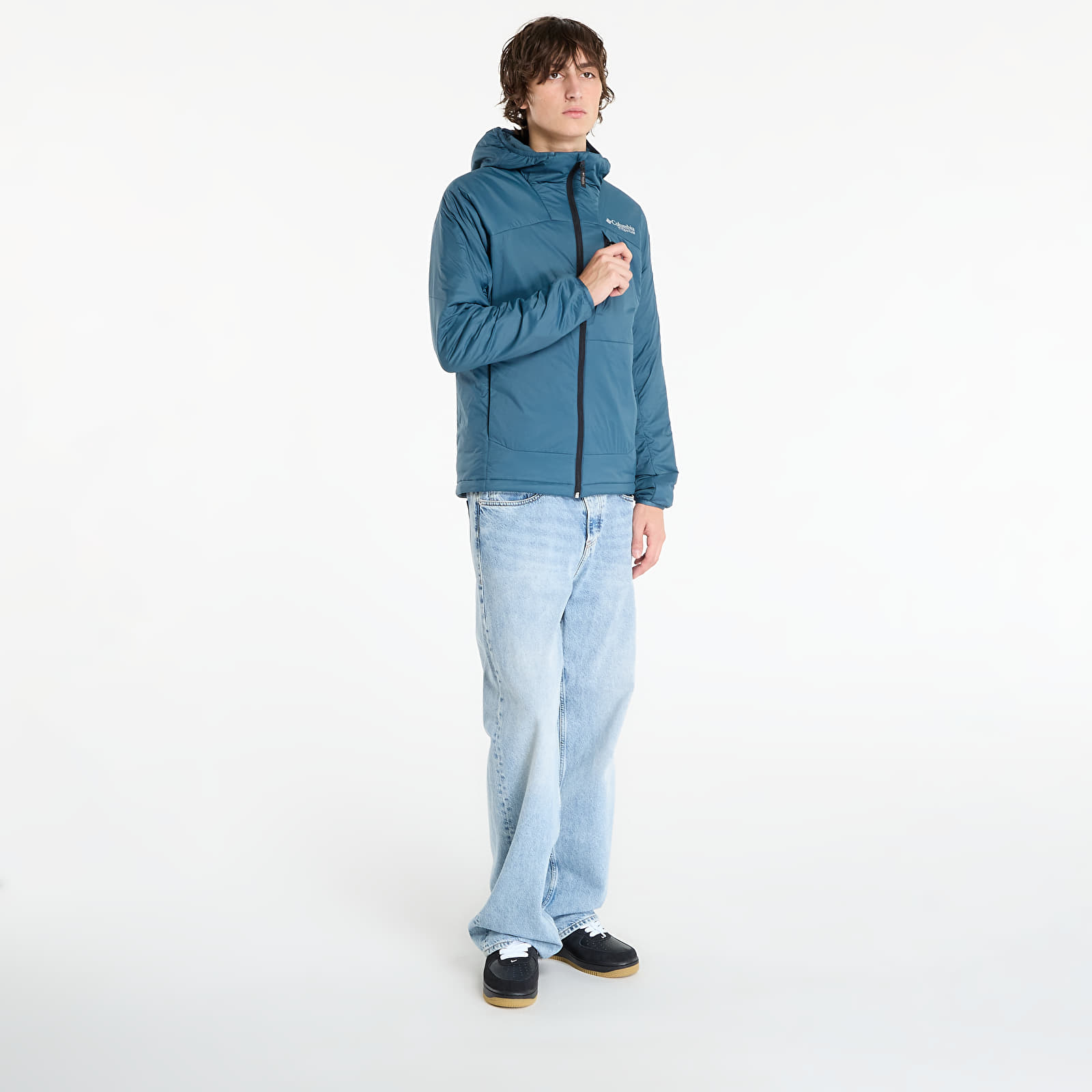 Men's jackets Columbia Silver Leaf™ Lite Hooded Jacket Everblue
