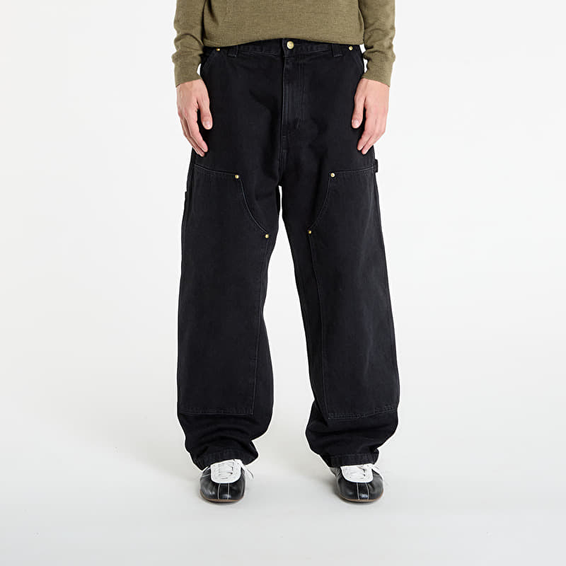 Carhartt WIP Nash Double Knee Pant Black Stone Washed | Footshop