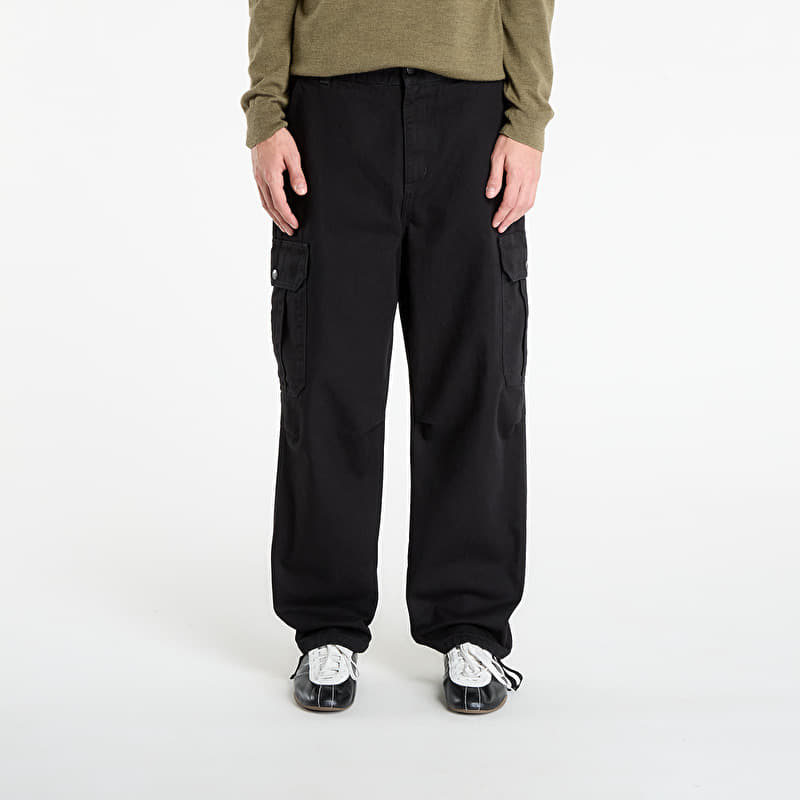 Carhartt WIP Stanton Cargo Pant Black Stone Washed