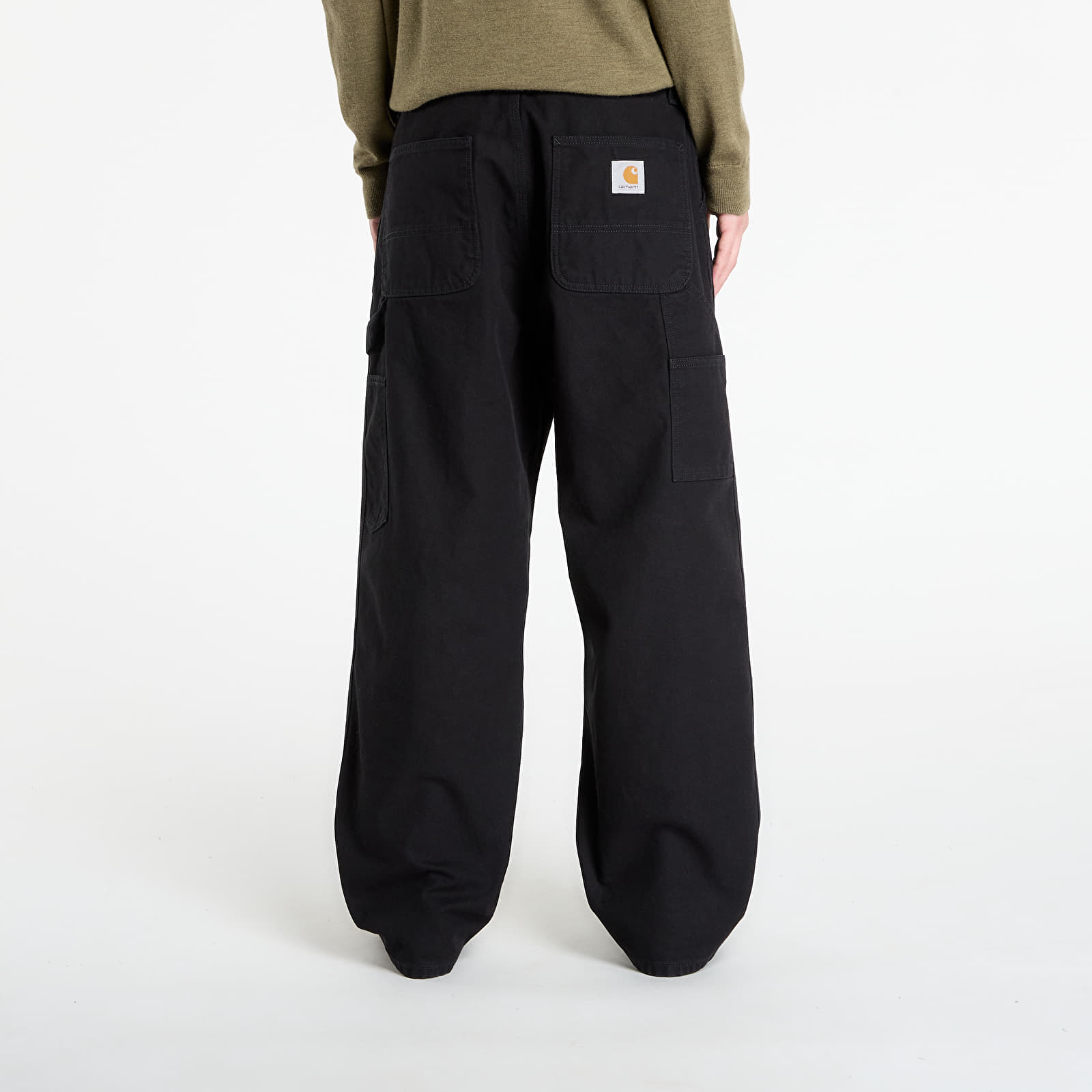 Blugi Carhartt WIP OG Single Knee Pant Black Stone Washed