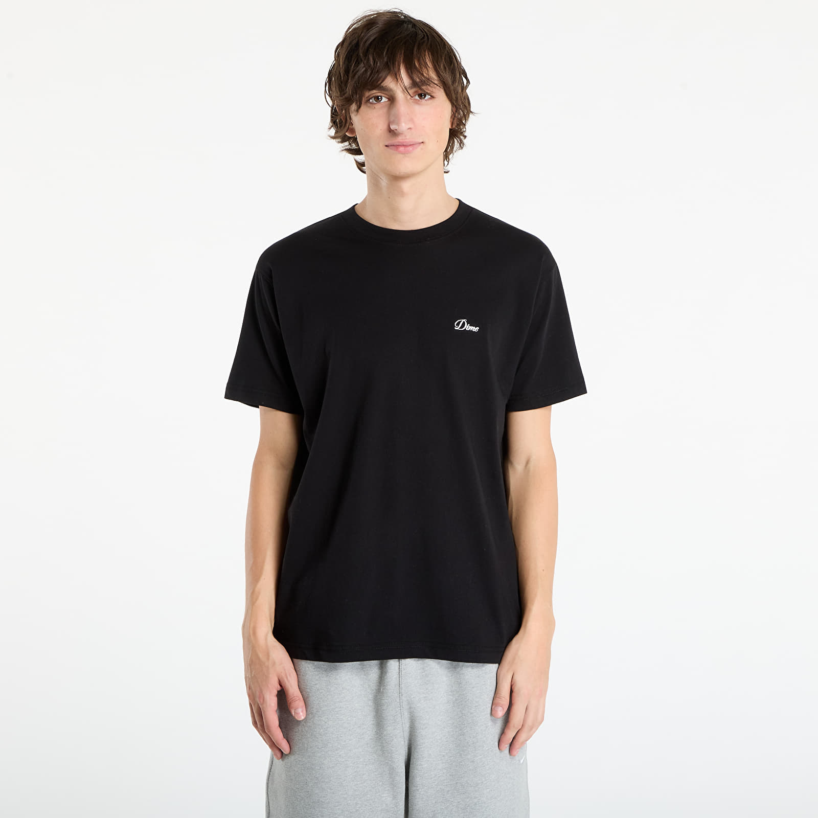 Magliette Dime Cursive Small Logo T-Shirt UNISEX Black