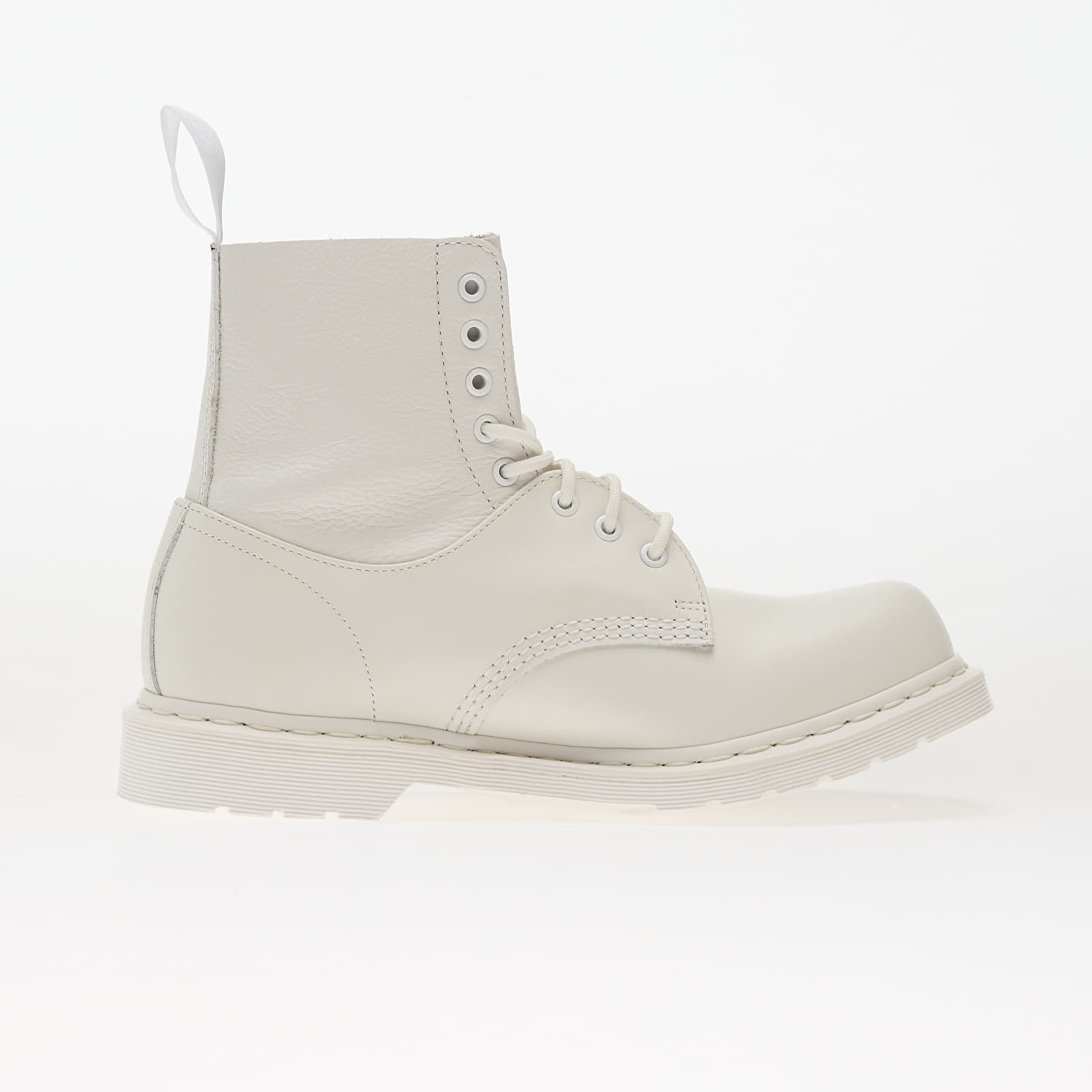 Herren Sneaker und Schuhe MM6 Maison Margiela x Dr. Martens 1460 Twist White/ Optical White