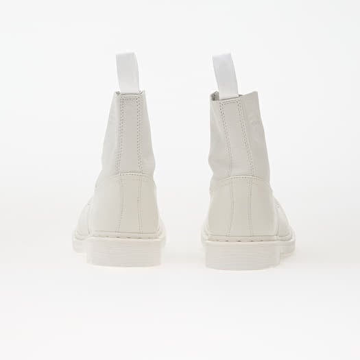 MM6×Dr. Martens ホワイト ワークブーツ 6 UK Dr. Martens x MM6 Maison Margiela Unveil Hybrid Footwear for 2025