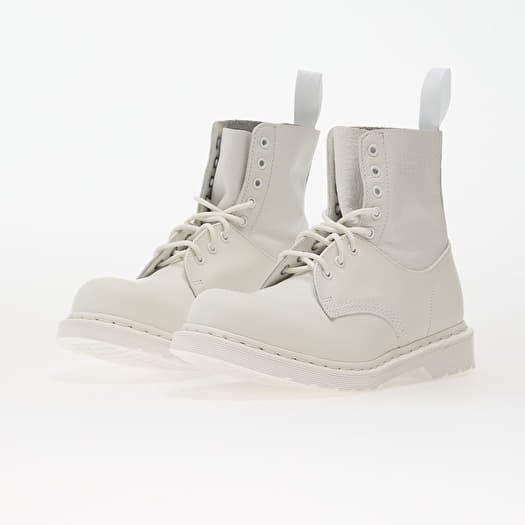 MM6×Dr. Martens ホワイト ワークブーツ 6 UK MM6 Maison Margiela x Dr. Martens 1460 Boots | White | FARFETCH UK