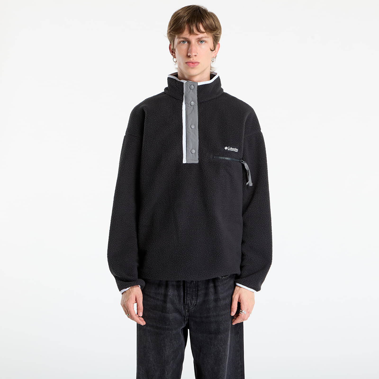 Sweatshirt Columbia Helvetia™ II Half Snap Fleece Black XL