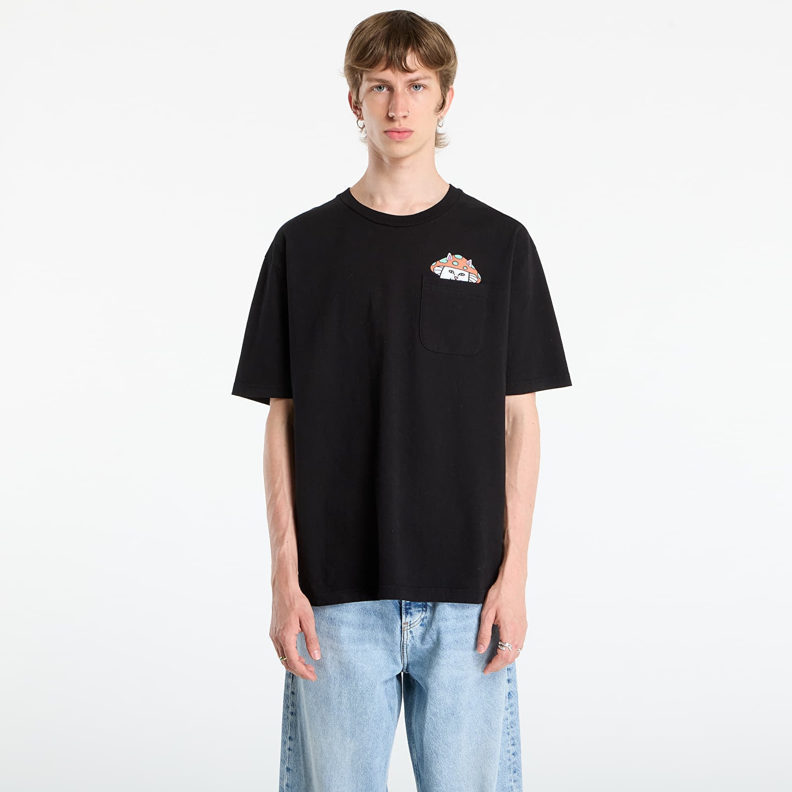 Tricou RIPNDIP Lord Shroomy Pocket Tee Black M