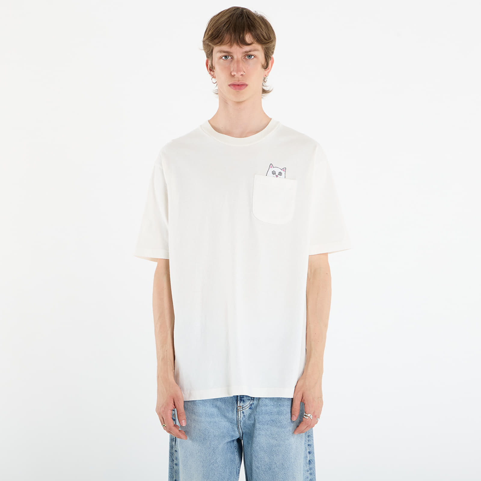 Tricou RIPNDIP Nut Then Bolt Pocket Tee Bone M