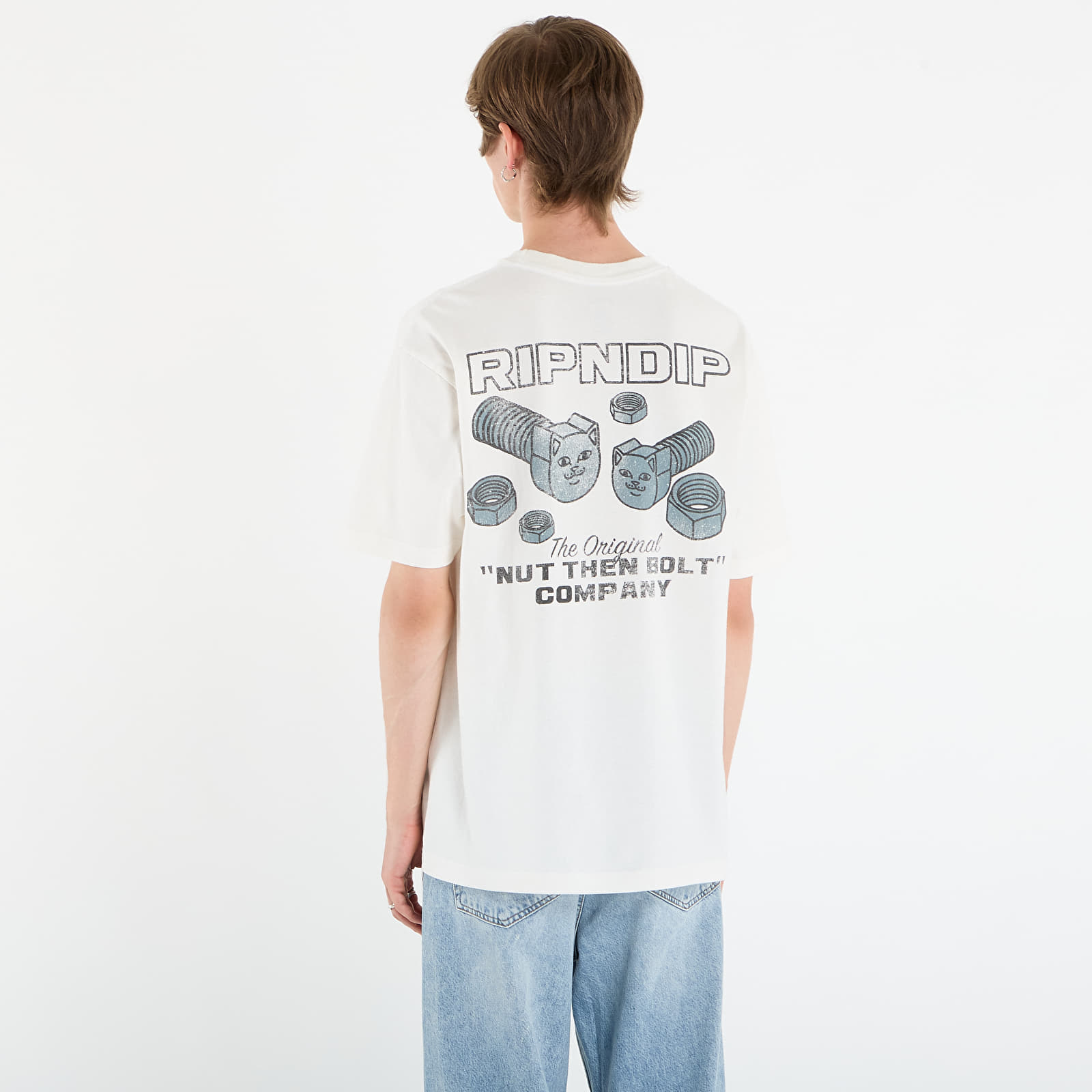 T-krekli RIPNDIP Nut Then Bolt Pocket Tee Bone