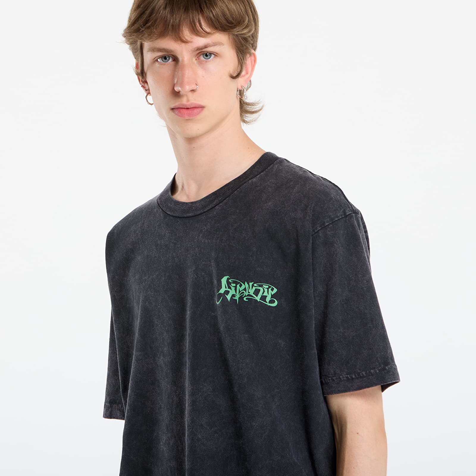 T-krekli RIPNDIP Squabble Up Tee Black Vintage Wash