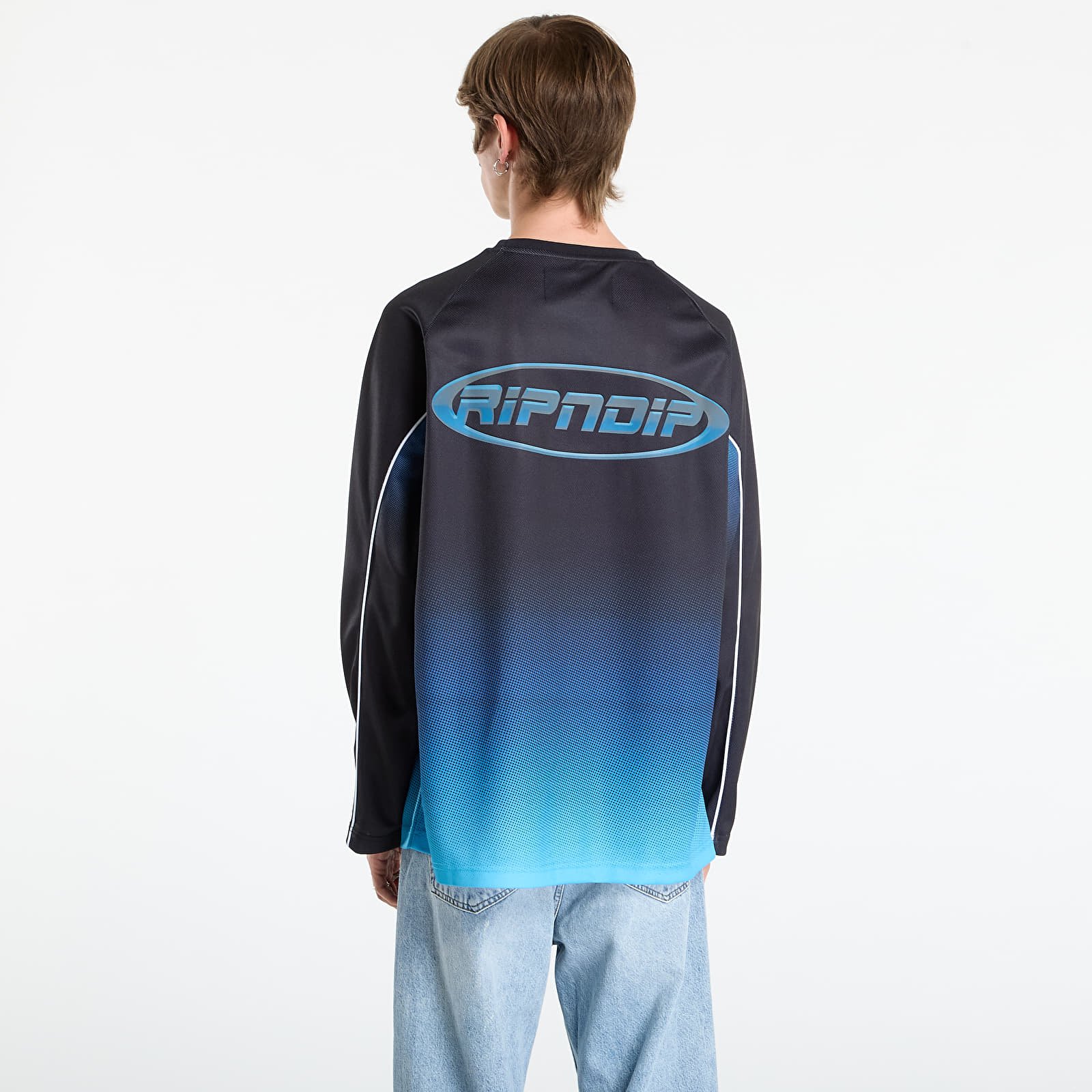 Jerseys RIPNDIP Surround Sound Hockey Jersey Black/ Blue