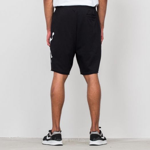 Shorts Jordan Jumpman Air GFX Fleece Short Black White Footshop