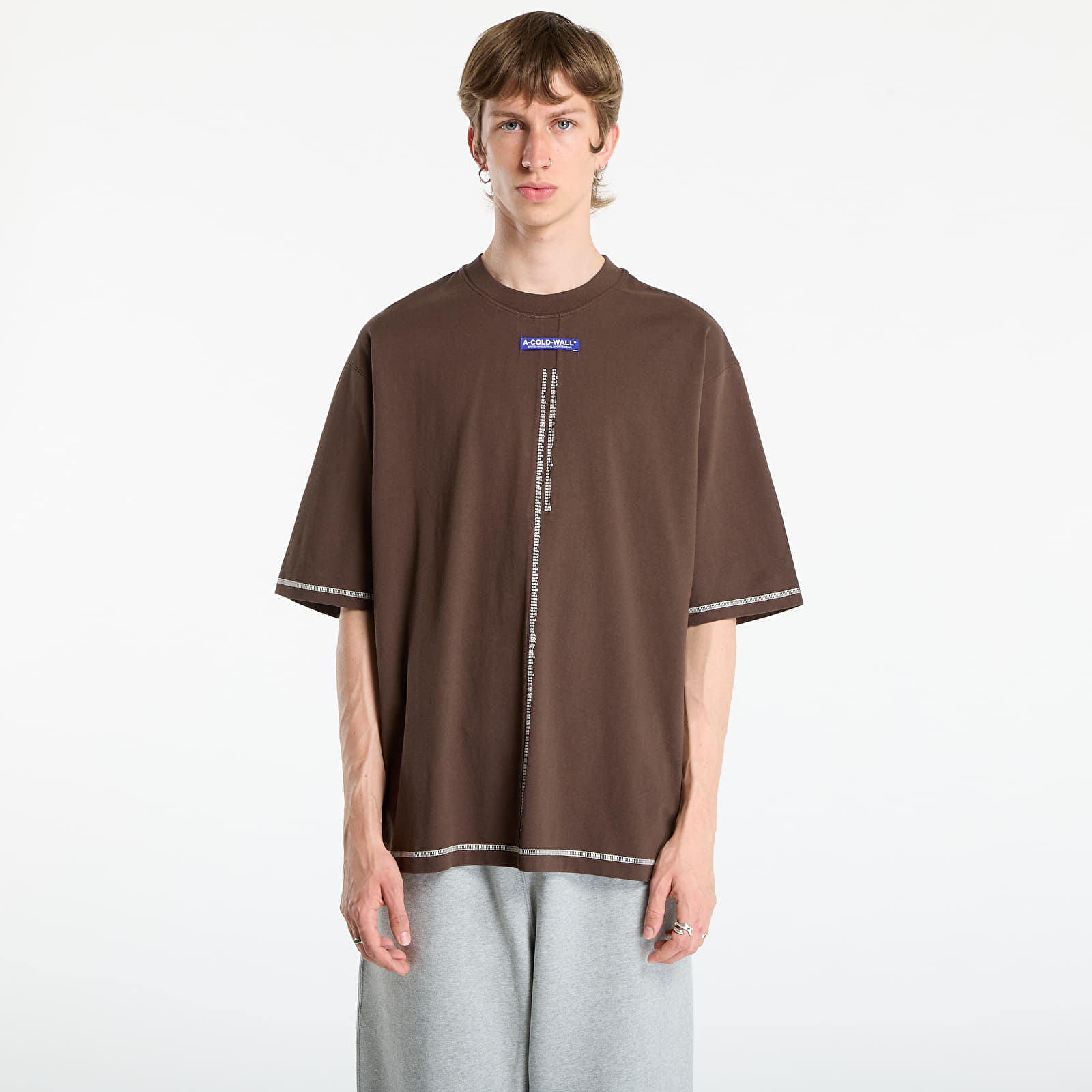 T-krekli A-COLD-WALL* Night Shift Tshirt Brown