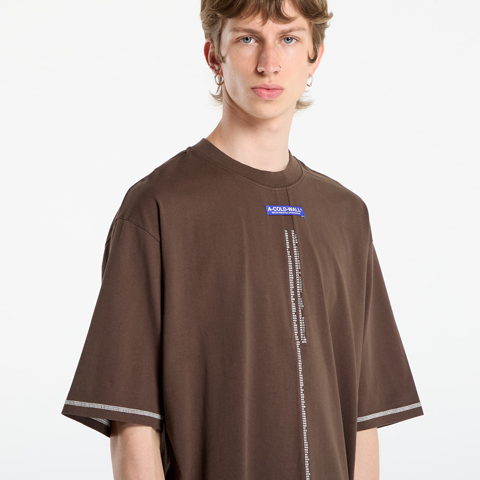 T-krekli A-COLD-WALL* Night Shift Tshirt Brown