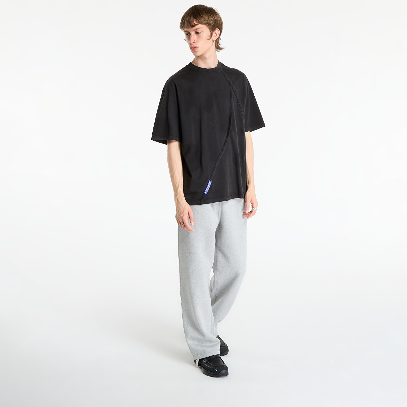 Pólók A-COLD-WALL* Chartered Tshirt Black