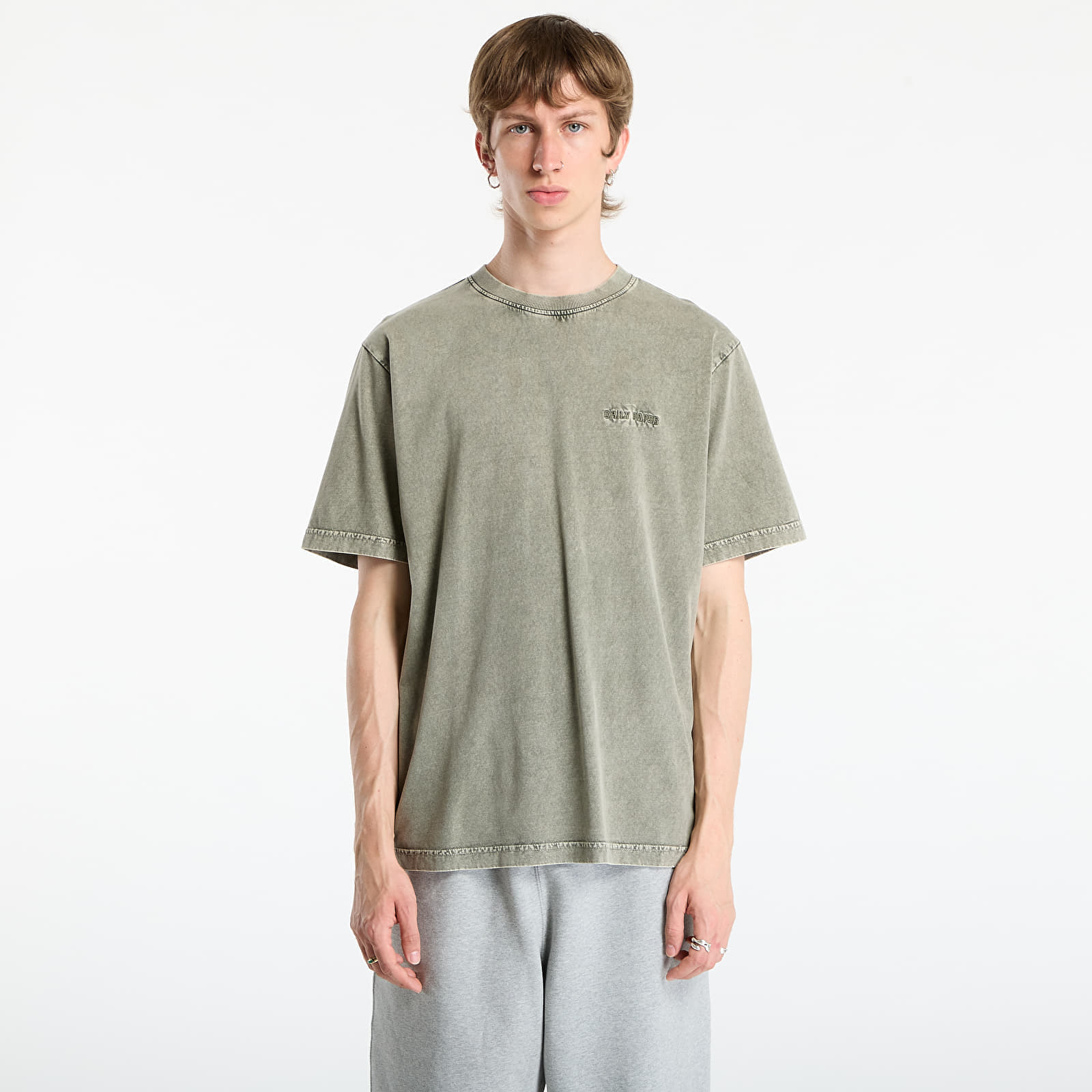 Tricou Daily Paper Dias Washed T-Shirt Rosin Green S