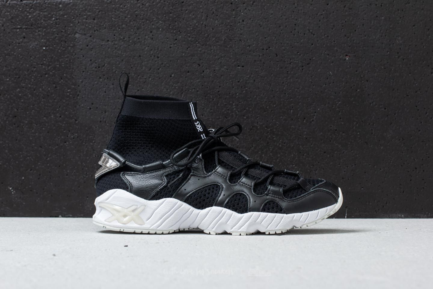 Men s shoes Asics Tiger Gel Mai Knit MT Black Black Footshop