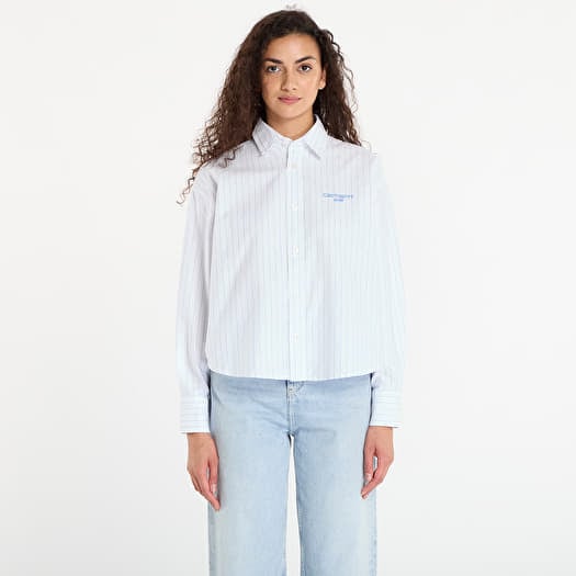 Shirt Carhartt WIP W' L/S Cassel Shirt Cassel Stripe/ White/ Bleach