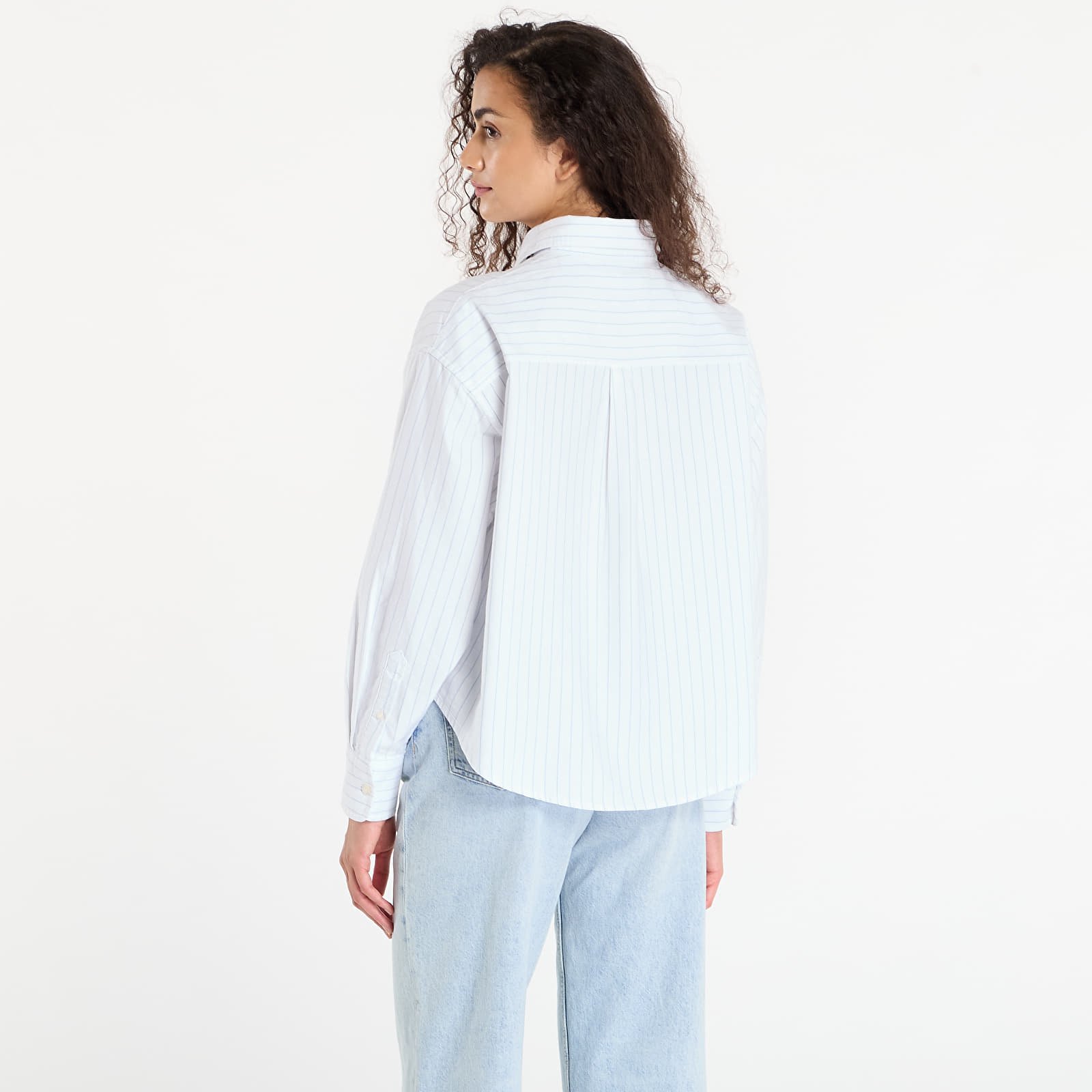 Košile Carhartt WIP W' L/S Cassel Shirt Cassel Stripe/ White/ Bleach