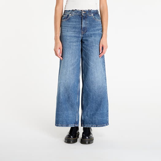 Calças de ganga Tommy Hilfiger 70'S High Rise Wide Leg Jeans Denim