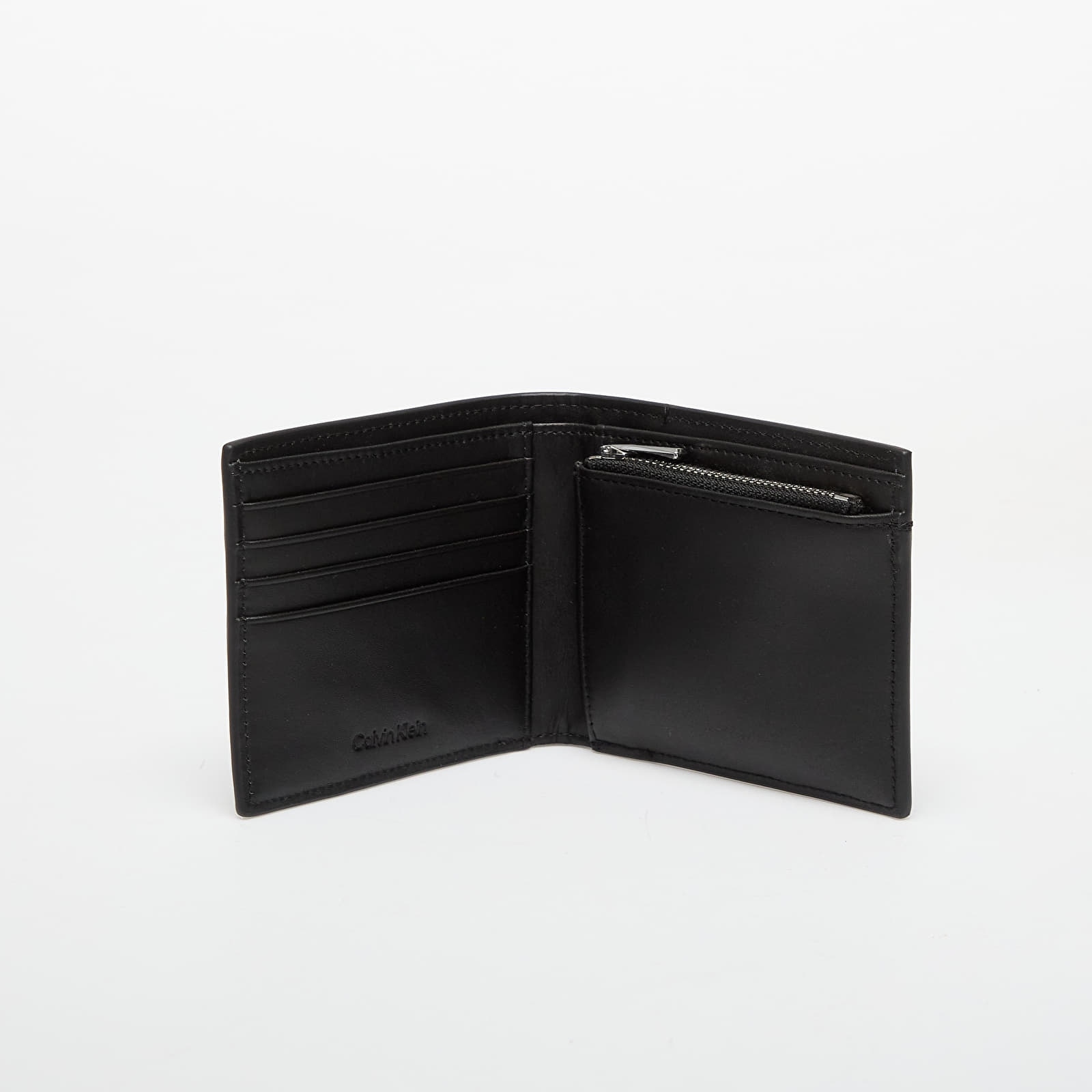 Wallets Calvin Klein Embossed Emblem Bill Wallet Black