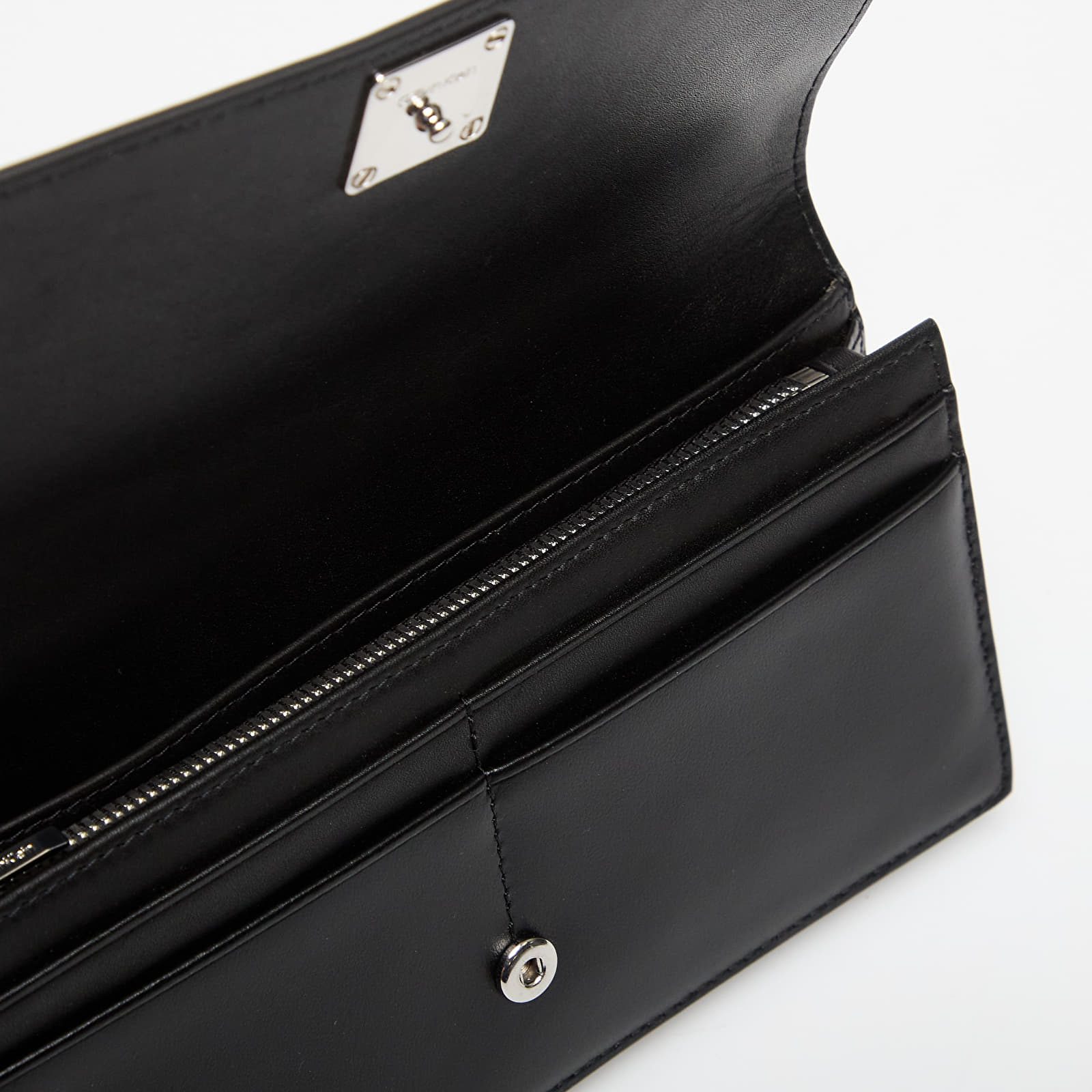 Wallets Calvin Klein Emblem Hw Long Bifold Wallet Black