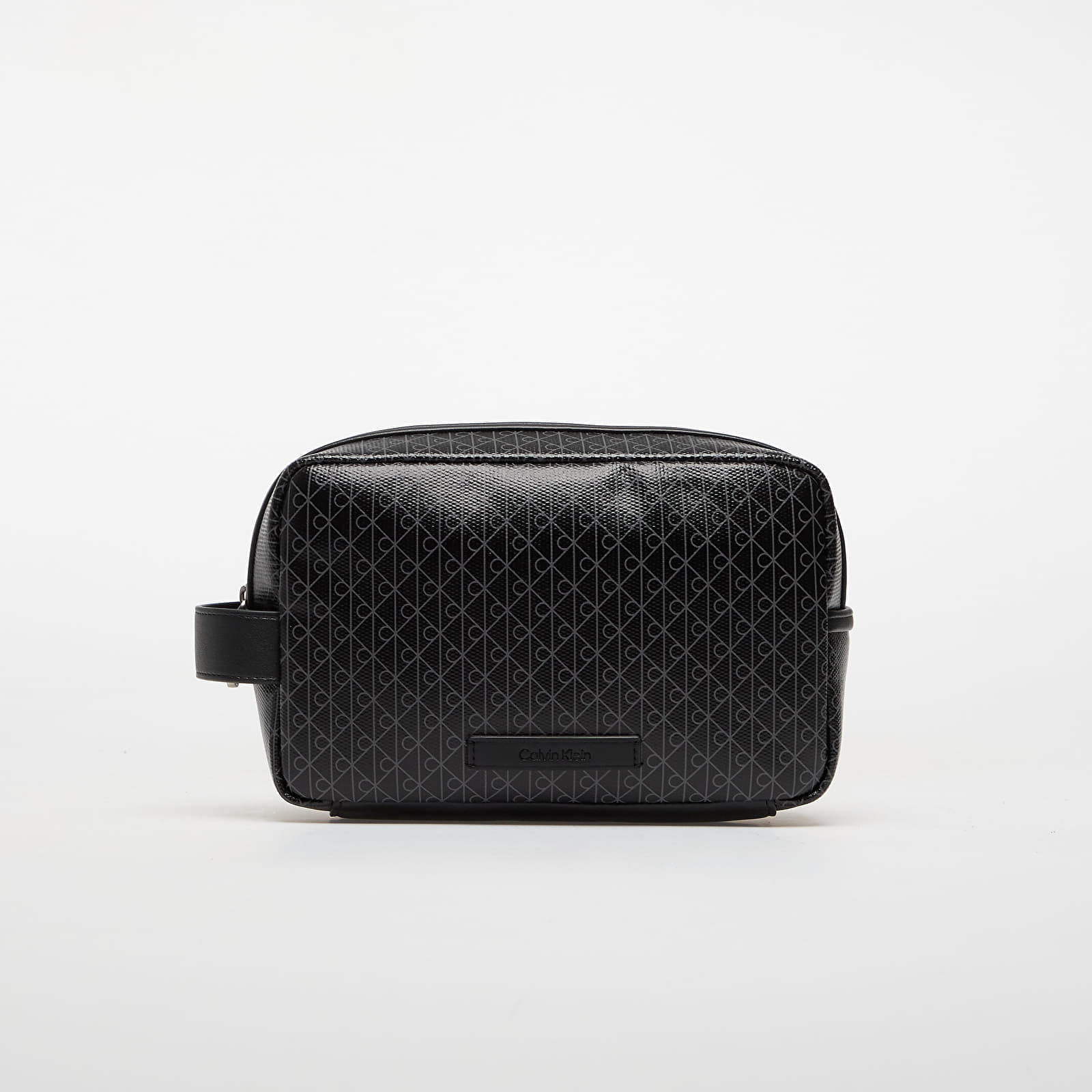 Calvin Klein Emblem Aop Coated Dopp Kit Black Universal