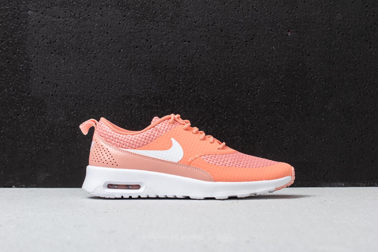 Women's shoes Nike Wmns Air Max Thea Premium Crimson Bliss/ White