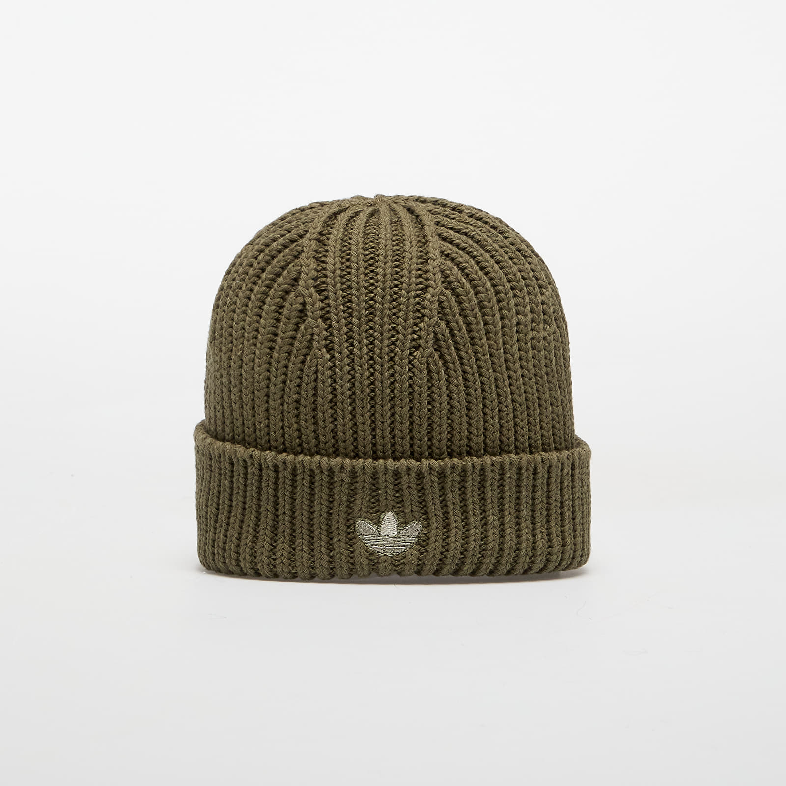 Hats adidas Fisherman Short Beanie Olive Strata/ Semi Lucid Fuchsia