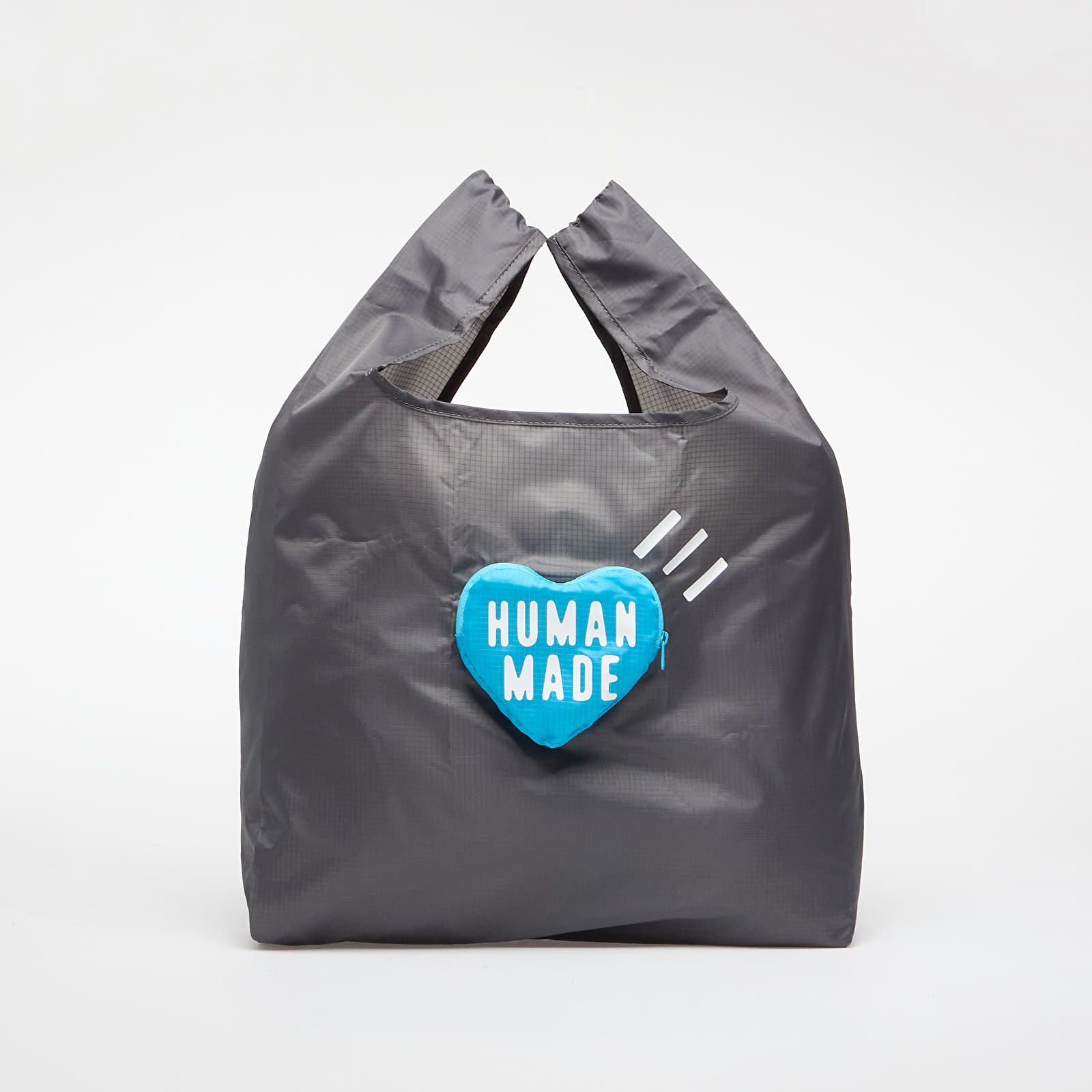Ristilaukut HUMAN MADE Heart Shopping Bag Large Gray