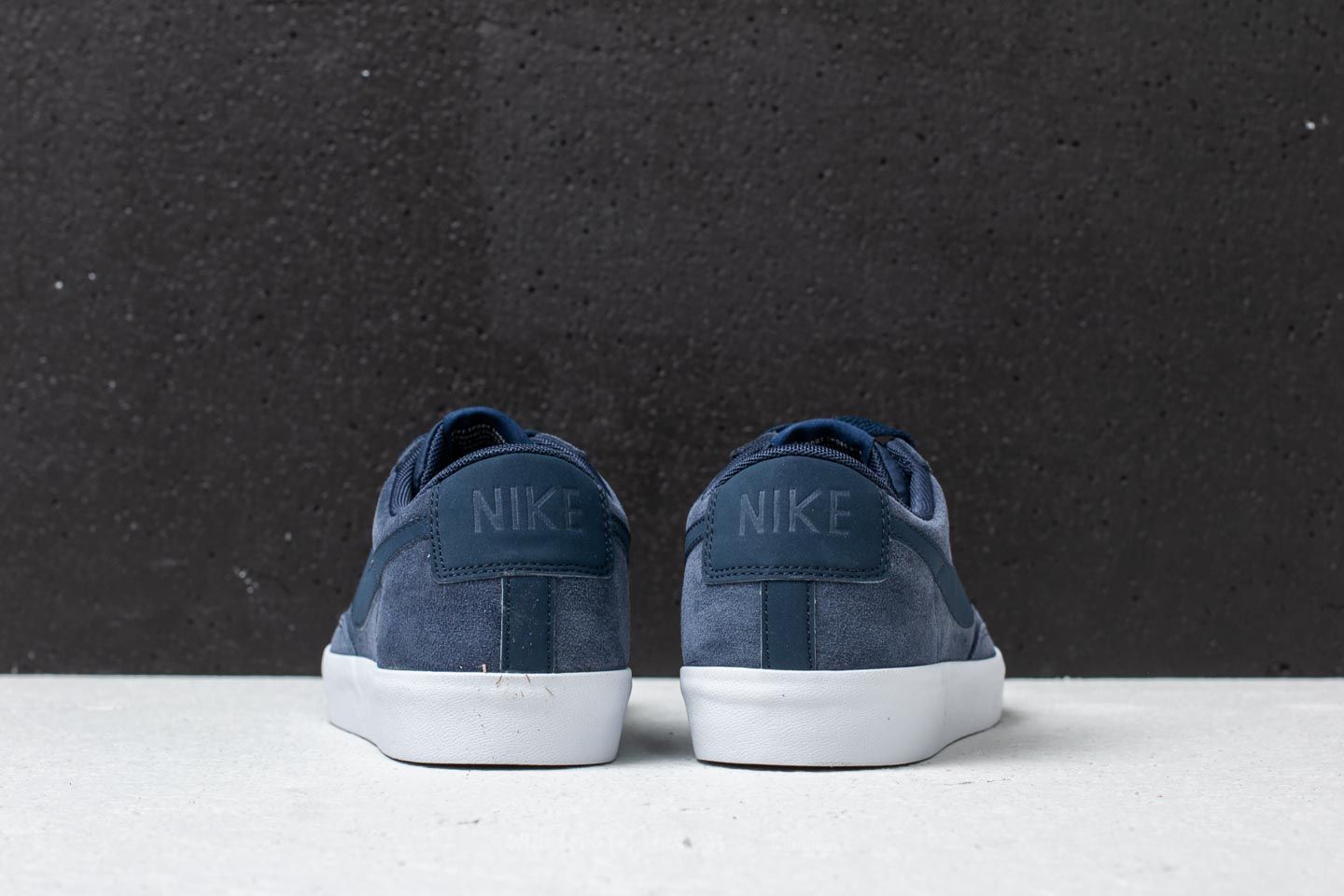 Férfi cipők Nike Blazer Low Suede Obsidian/ Obsidian-Sail