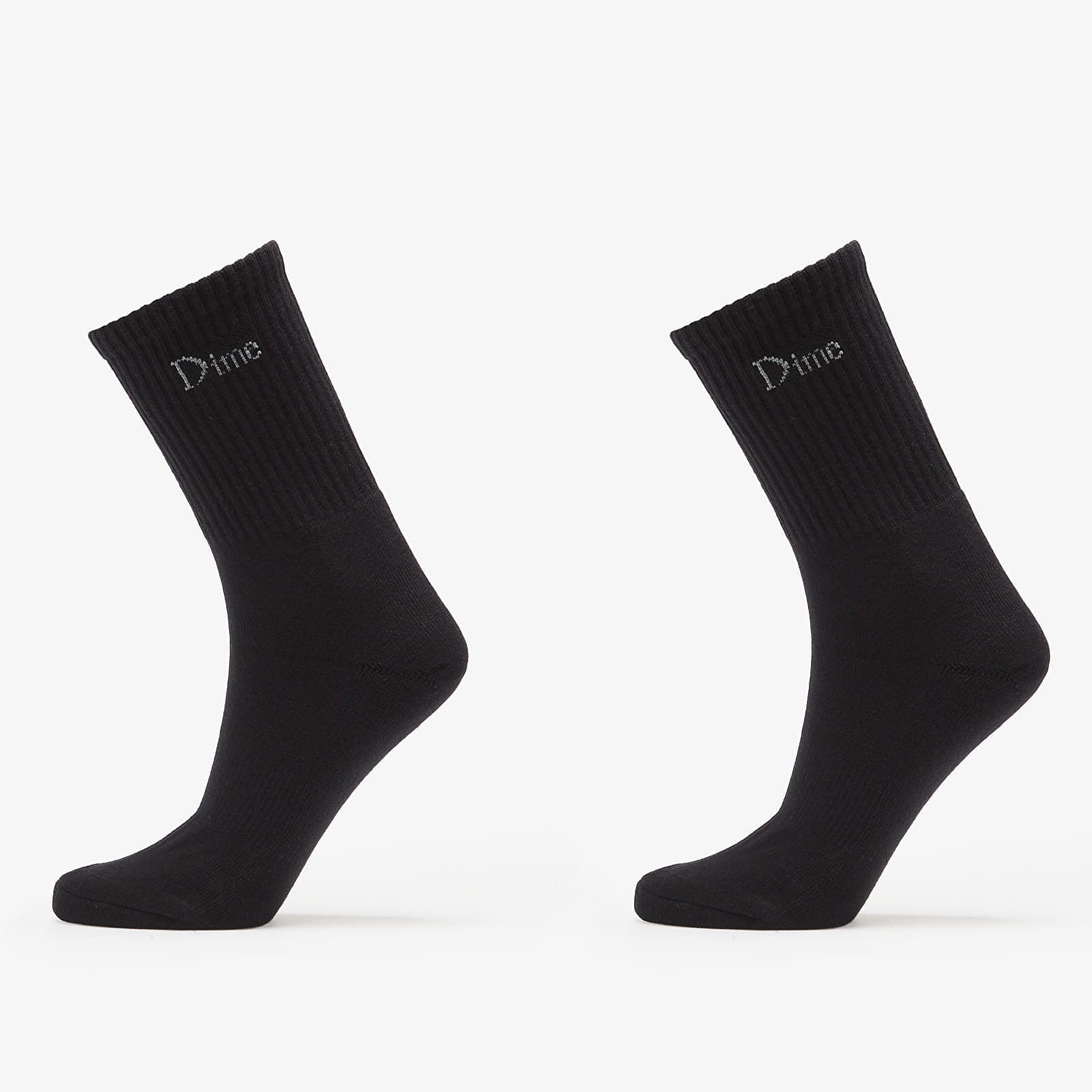 Șosete Dime Classic Long Socks 2-Pack Black Universal