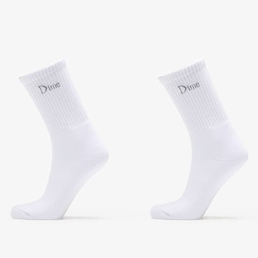 Dime Classic Long Socks 2-Pack White