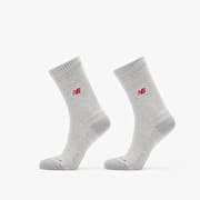 New Balance Active Premium Crew Socks 2-Pack Athletic Grey